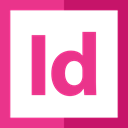 Brand, Sofware, Adobe Indesign, Squares, Logo, graphic design DeepPink icon
