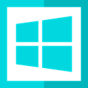 windows, Squares, Brand, Logo, Operating system DarkTurquoise icon
