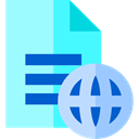 File, global, remove, Archive, document, delete, worldwide, Multimedia PaleTurquoise icon