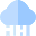 meteorology, weather, Rain, Storm PowderBlue icon