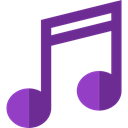 Multimedia, music player, Quaver, music, musical note DarkSlateBlue icon