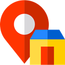 Gps, Map Location, house, Home, Map Point, placeholder, signs, real estate, pin, map pointer OrangeRed icon