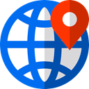 Geolocalization, Maps And Flags, position, placeholder, Gps, Map Location, Map Point, map pointer, pin DodgerBlue icon