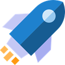 Rocket Ship, Space Ship, Rocket, transport, Spacecrafts, Business, Rocket Launch Teal icon