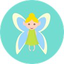 fairy, Fairy Tale, legend, Fantasy, Literature, Folklore, people, Character SkyBlue icon