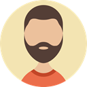 Facial Hair, Man, Avatar, profile, people, user, Beard Wheat icon