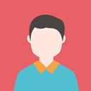 Man, people, Business, profile, user, Avatar IndianRed icon