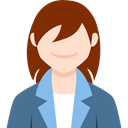 profile, woman, Avatar, Business, people, user SaddleBrown icon