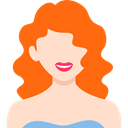 people, profile, user, Avatar, Business, woman Bisque icon