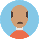 profile, people, user, Man, Avatar, Business SkyBlue icon
