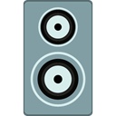 woofer, sound, speaker, speakers, music, Audio, loudspeaker, subwoofer LightSlateGray icon