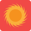summer, sun, warm, meteorology, Sunny, weather, nature, Summertime Tomato icon