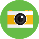 technology, photograph, photo camera, picture, digital YellowGreen icon