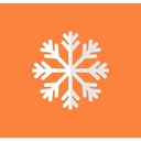 meteorology, winter, Atmospheric, snowflake, weather Coral icon
