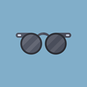sunglasses, fashion, Accessory, Protection, eyeglasses SkyBlue icon