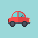 Car, Automobile, transport, transportation, vehicle LightBlue icon