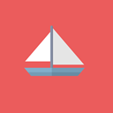 sailing, sailing boat, sport, transport, Yachting, Yacht, Boat Tomato icon