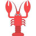 lobster, Sea Life, Animals, Aquatic, Animal, Aquarium Black icon