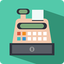 buy, Cash Register, Shopping Store, commerce, payment, Purchase MediumAquamarine icon