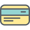 Credit card, banking, payment method, online store, Business, commerce, Bank, Money Card Khaki icon