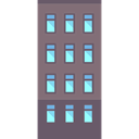 residential, Apartments, real estate, buildings, property Gray icon