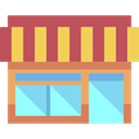 Restaurant, Business, store, buildings, Shop IndianRed icon