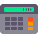 calculator, Calculating, technology, maths, Tools And Utensils, Technological LightSlateGray icon