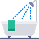 Hygienic, bathroom, hygiene, washing, Bath, Clean, Bathtub Gainsboro icon