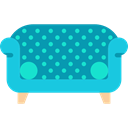 furniture, Comfortable, sofa, Armchair, livingroom DarkTurquoise icon