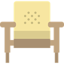 furniture, Elegant, Comfortable, Antique, Armchair PaleGoldenrod icon