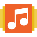interface, musical note, Quaver, song, music player, music Chocolate icon
