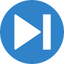 Multimedia Option, Direction, Arrows, interface, skip, directional, next SteelBlue icon