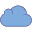 weather, Cloudy, Cloud, sky, Cloud computing CornflowerBlue icon
