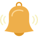 Alert, Tools And Utensils, Alarm, bell, musical instrument, music SandyBrown icon