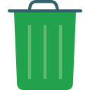 Can, Tools And Utensils, interface, Bin, Garbage, Trash, Basket SeaGreen icon