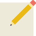 Draw, pencil, writing, Tools And Utensils, Edit AntiqueWhite icon