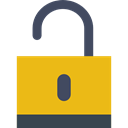 padlock, Lock, security, Tools And Utensils, secure, locked Goldenrod icon