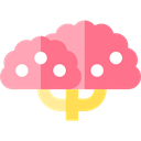 Tree, ecology, magnolia, nature, Botanical LightCoral icon
