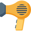 Tools And Utensils, Hairdressing, technology, Dryer, hair dryer SandyBrown icon