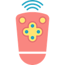 buttons, Remote control, technology, Console, Technological LightCoral icon