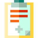 doctor, Medical History, Clipboard, Man, medical PaleTurquoise icon