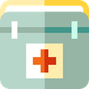 hospital, medical, first aid kit, doctor, Health Care DarkGray icon