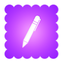 Pen MediumOrchid icon
