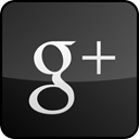 Black, custom, Googleplus, Gloss DarkSlateGray icon