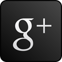 Black, custom, Googleplus DarkSlateGray icon