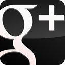 Black, Gloss, Googleplus DarkSlateGray icon