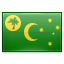 cocos, keeling, Island ForestGreen icon
