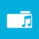 Folder, music DarkTurquoise icon