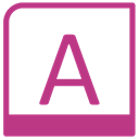 Alt, Access MediumVioletRed icon