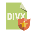 Format, File, shield, Divx DarkKhaki icon